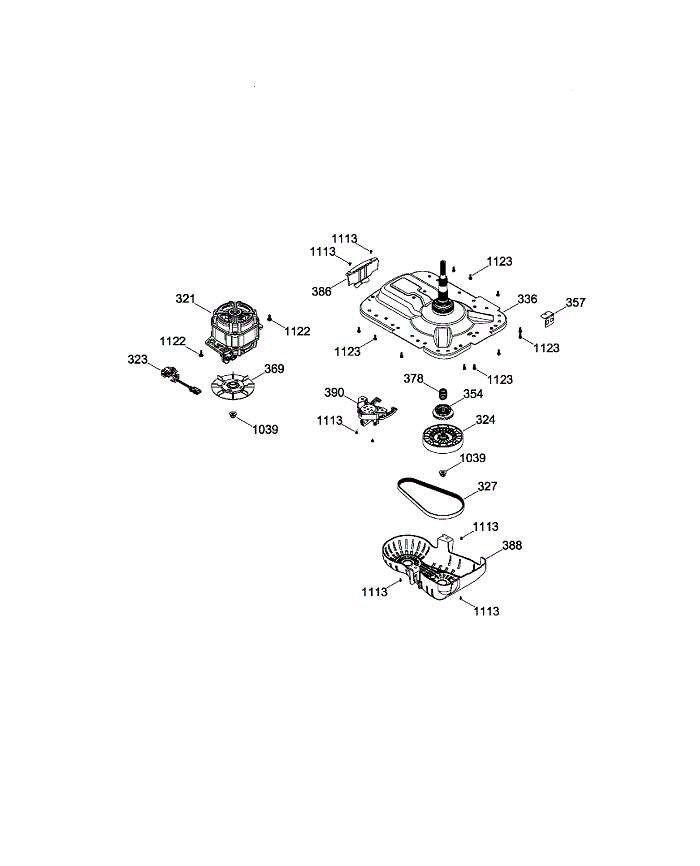 WW01F01884 Washer Mode Shifter Assembly (replaces WW03F00602) - Image 5