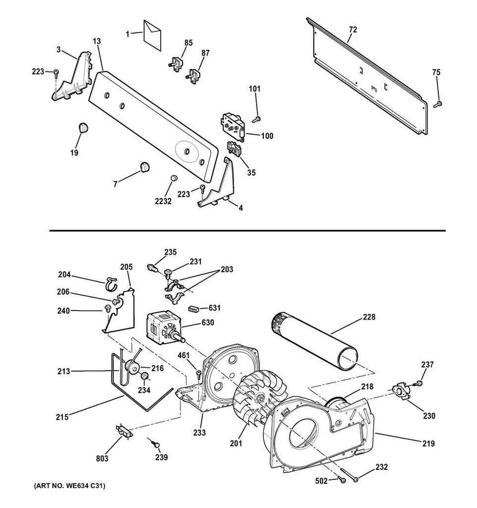WW02F00188 Dryer Pulley for Drive Belt - Image 3