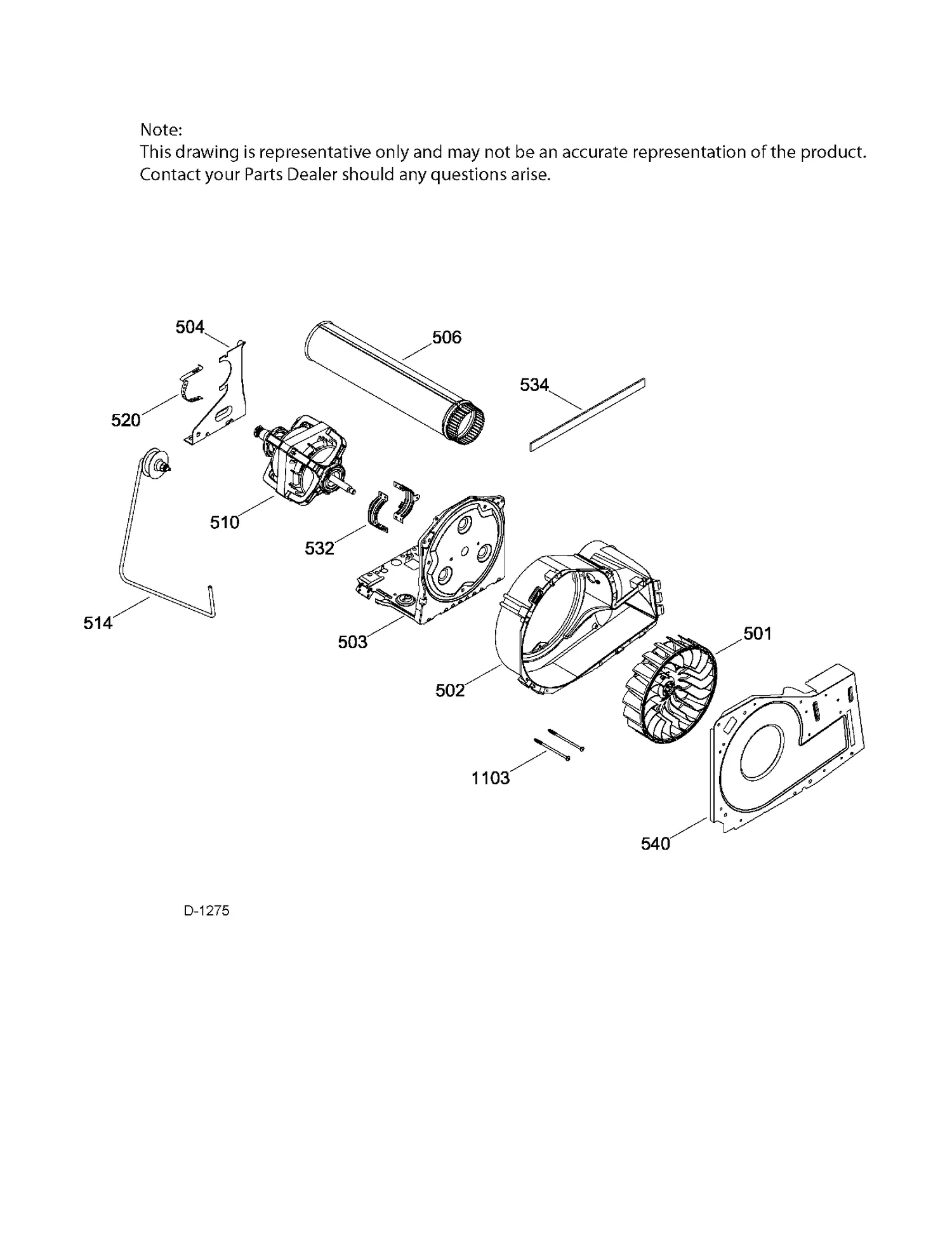 WW02F00808 Dryer Harness ASM - Image 3