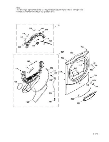 WW02L00413 Dryer Top Bearing - Image 5