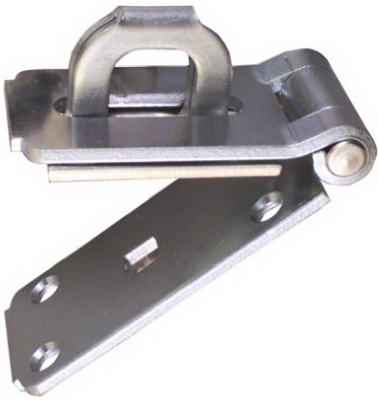National Hardware Zinc-Plated Steel 7-1/4 in. L Extra Heavy Hasp 1 pk - Image 3