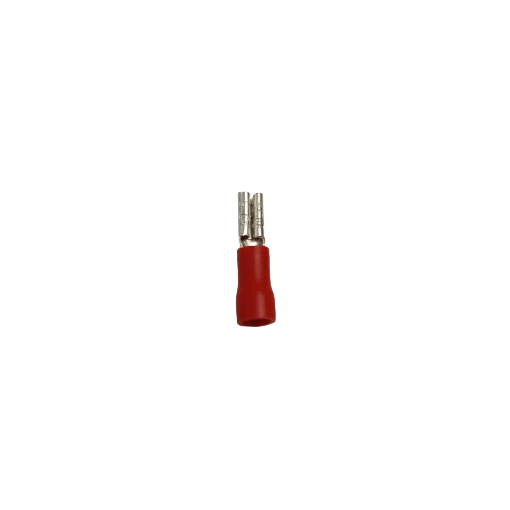 XP001NZ 0.5x2.8mm Red Female Insulated Spade Wire Connector, 20 Pack - Image 3