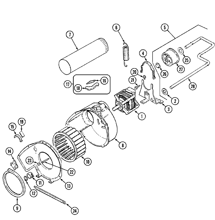 XP4625W Dryer Cycling Thermostat - Image 2