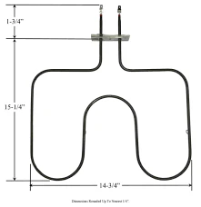 XP77001094 Range Bake Element, Replaces WP77001094 - Image 2