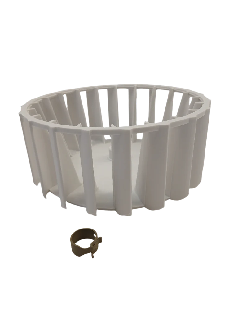 Y303836 Dryer Blower Wheel with Clip, 7-1/2" - Image 2