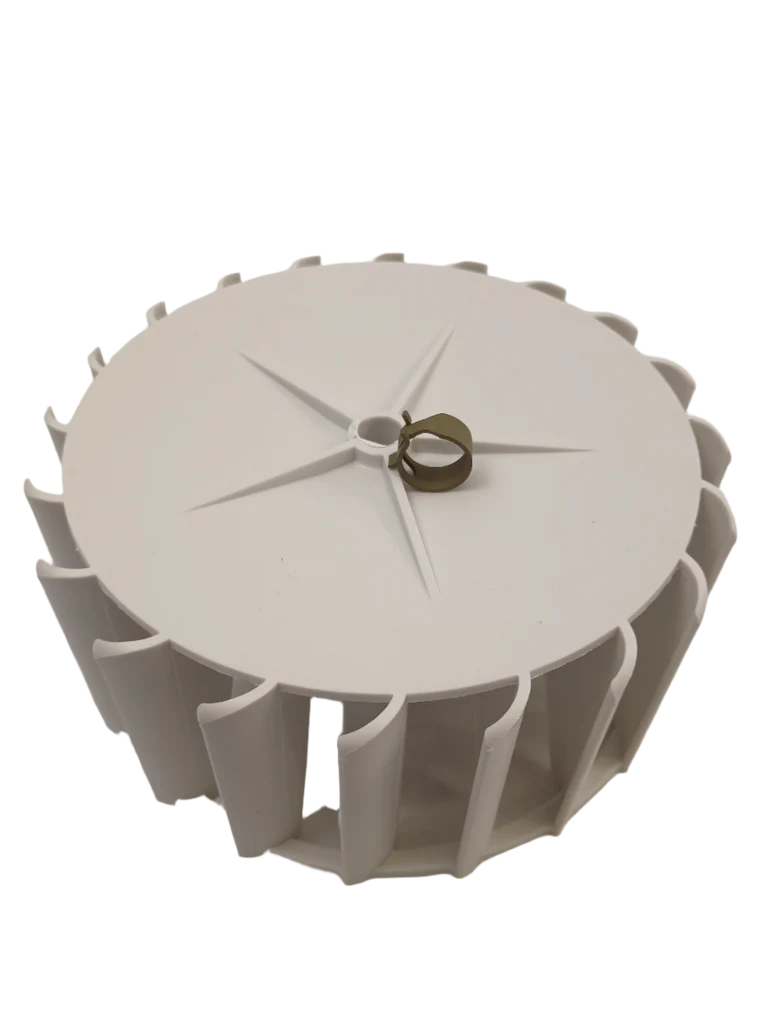 Y303836 Dryer Blower Wheel with Clip, 7-1/2" - Image 3