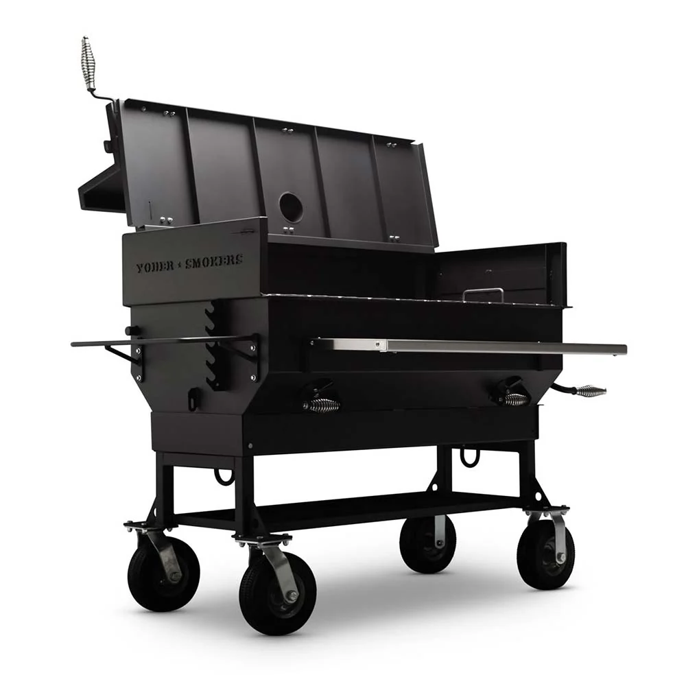 Yoder Smokers Flat Top 24" x 48" Charcoal Grill - Image 5