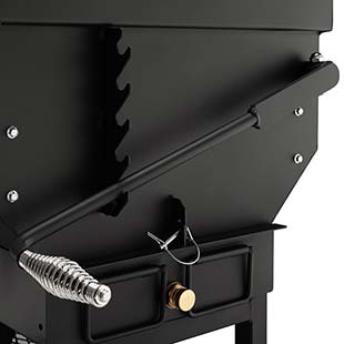 Yoder Smokers Flat Top 24" x 48" Charcoal Grill - Image 6