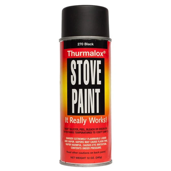 Yoder Smokers Touch-Up 12oz Paint Can (Satin Black) - Image 2