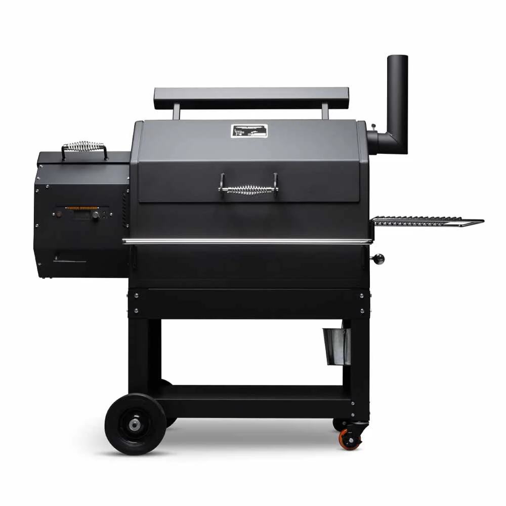 Yoder YS640s Pellet Grill with Wire Shelves + 2nd Level Slide Out Cooking Shelf - Image 2
