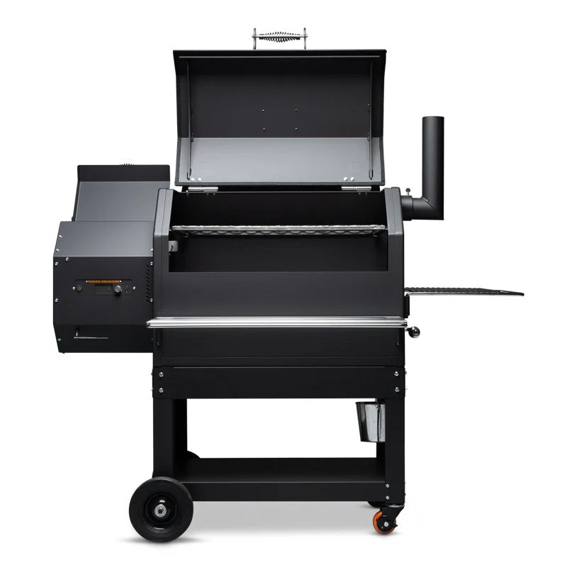 Yoder YS640s Pellet Grill with Wire Shelves + 2nd Level Slide Out Cooking Shelf - Image 4