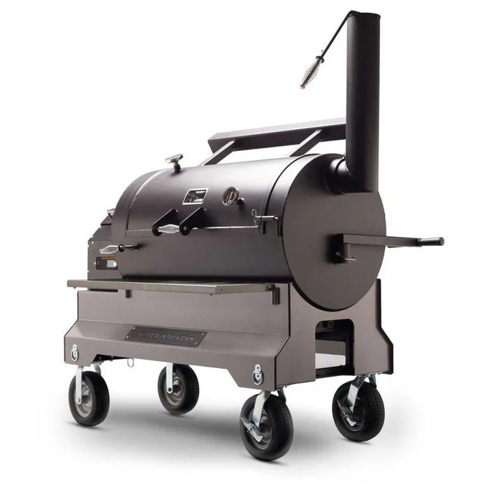 Yoder Smokers YS1500S Comp Cart (Silver) - Image 2