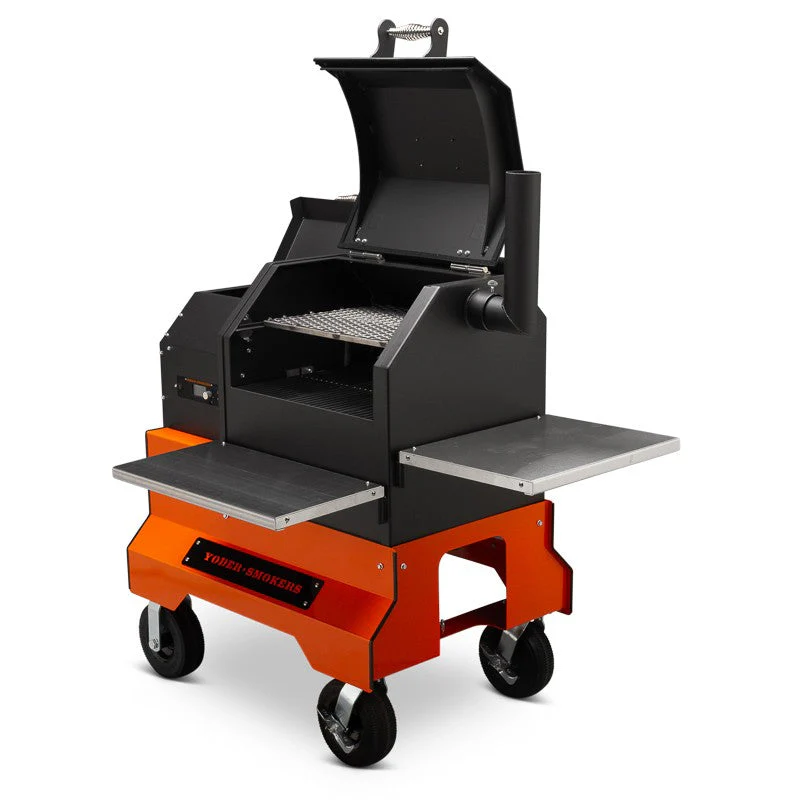 Yoder Smokers YS480s Orange Competition - Image 11