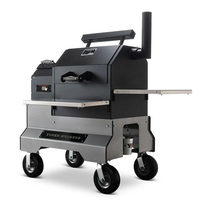 YS480s Silver Competition with Stainless Steel Shelves + 2nd Level Slide-Out Cooking Shelf - Image 13
